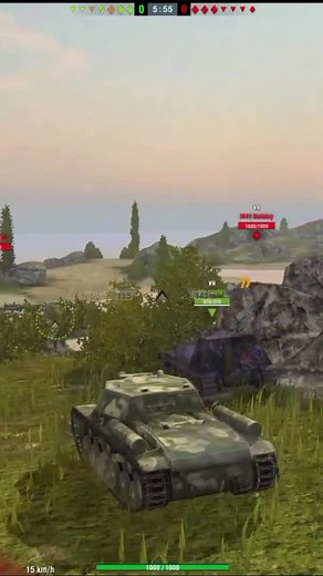 Tank Battle Gameplay: Camouflage and Strategy in Action
