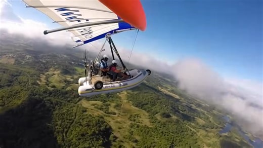 I trusted my life to an inflatable airplane