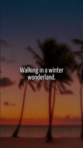 Michael Buble - Winter Wonderland (lyrics)