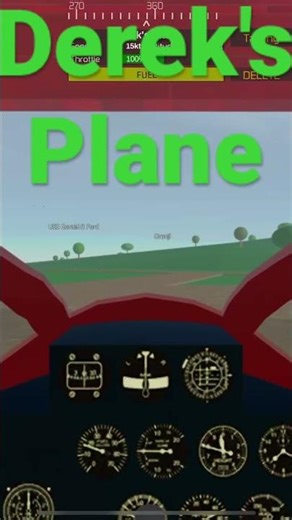 Derek's Plane Tutorial on my channel