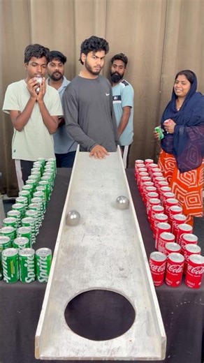 Best Family The Steel Ball roll vs Cold drink Fun Funny ￼Fantastic Family Challenge 🤣🤣90