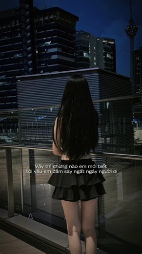 Vậy thì chừng nào em mới mới biết tôi yêu em đắm say ngất ngây người ơi … #nhachaymoingay #tamtrang #tinhyeu #xuhuong