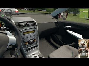 City Car Driving VR Gameplay with Quest 2 and G920 wheel (PCVR)
