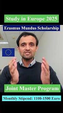 Erasmus Mundus Scholarship 2025: Your Gateway to Fully Funded Master’s Programs in Europe 🌍🎓