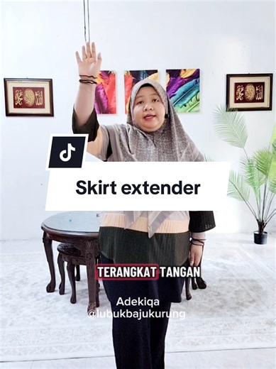 Skirt extender plus size #skirt #extender #skirtextender #plussize #skirtextendermurah