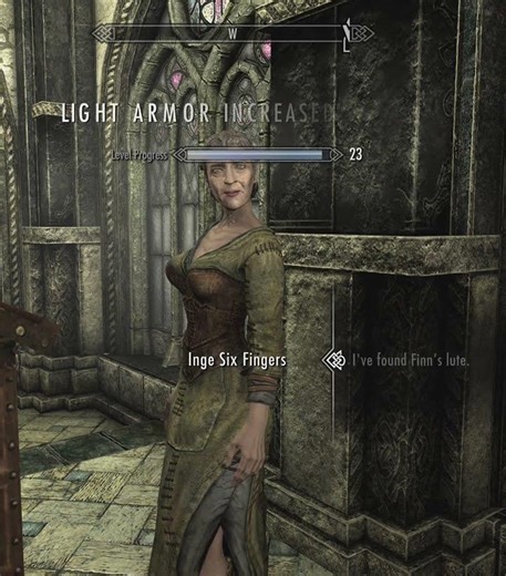 Finn’s Lute Rewards #shortvideo #dawnguard #skyrim #modded