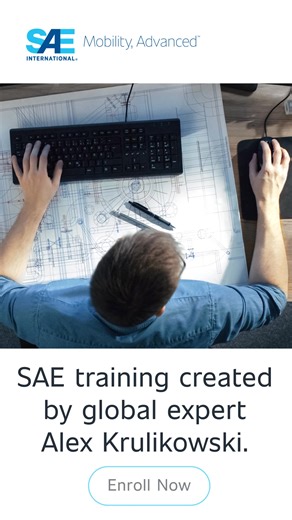 When it comes to product design and manufacturing training, why settle for anything less than the best? SAE’s suite of Geometric Dimensioning and Tolerancing courses have been developed by globally recognized GD&T expert, Alex Krulikowski. Taught by experienced engineers working in industry, our training exemplifies the highest standards of practice and on-the-job applications. Equip your team with design and manufacturing skills that will enhance the quality of your products, shorten delivery t