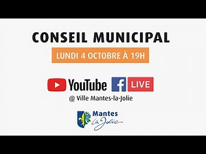 Conseil Municipal de la ville de Mantes-la-Jolie - 4 octobre 2021