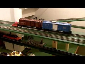 Postwar Lionel layout