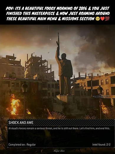 "Beautiful Morning Of 2016" - Modern Warfare Remastered Was A Perfect Campaign 🪖❤️ #shorts #cod #mw