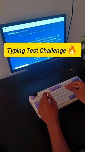 Typing Test Challenge 🔥 | Speed + Accuracy Battle | Improve Your Typing Skills Fast
