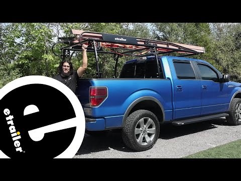 etrailer Over-The-Cab Truck Ladder Rack Set Up - 2011 Ford F-150