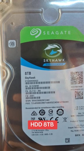 Affordable 8TB Hard Drive for CCTV Systems
