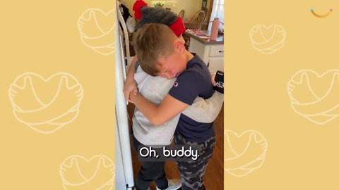 Boy Brought To Tears When He's Surprised By Best Friend Who Moved States