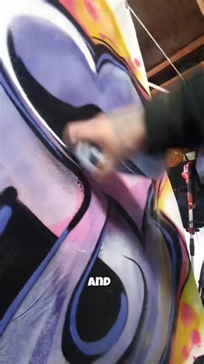 a banner I painted for Ally-May in 2023 🙏 #graffiti #graff #spraypaint #loopcolors #banner #art #graffitibanner #nz #aoteaeoa #paint | Yoked creative.