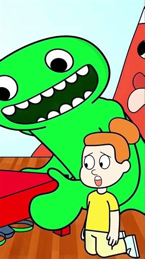 😨 JUMBO JOSH Hulks Out ! 💚(Cartoon Animation)