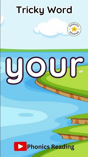 Tricky Words Song Your #shorts #trickywords #sightwordsforkids