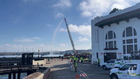 This high-powered water cannon will help S.F. firefighters fight post-earthquake fires