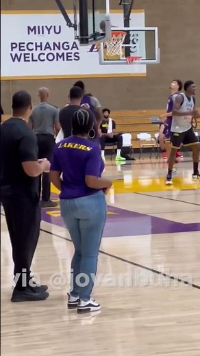 Lakers scrimmage highlights!!