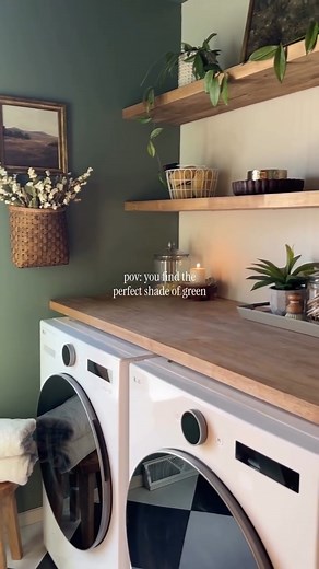 Proof that the right paint color changes everything.​ Credit/Permission: @interiorniche | Bed Bath & Beyond