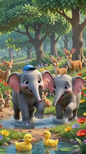 🐘 Ek Mota Hathi Ghoomne Gaya | Hindi Nursery Rhyme for Kids | Tiny Beats TV