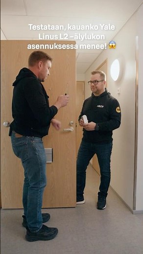 Kuinka kauan kestää Yale Linus L2 -älylukon asennus?