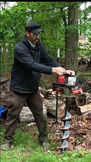 Harbor freight predator auger with a 6-inch bit