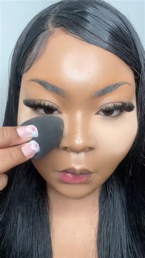 SETTING POWDER METHOD!✨#makeup #settingpowder #relatable #trendingshorts #tiktok #makeuptips #lash