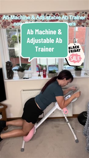 Ab Machine & Adjustable Ab Trainer – now £60.54 with vouchers, was £68.99 A foldable, easy-to-use ab trainer from HCALORY UK, designed to support core workouts at home. It features padded knee protection, adjustable resistance levels, and a smooth gliding motion to help make your ab routine feel more controlled and comfortable. Its compact folding design means you can store it away quickly between sessions, making it ideal for small spaces or quick daily workouts. #tiktokmademebuyit #blackfriday