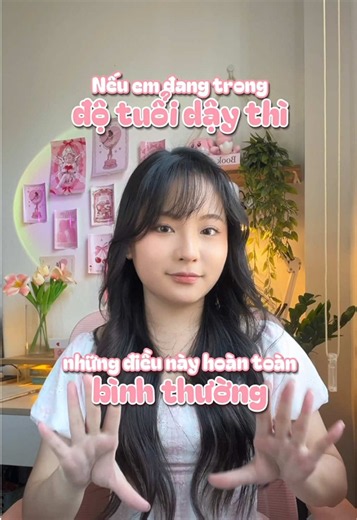 Chỉ là những dấu hiệu bình thường thôi, đừng lo lắng nhé #chigainhanguoita #tuoidaythi #chuyencongai #suckhoe