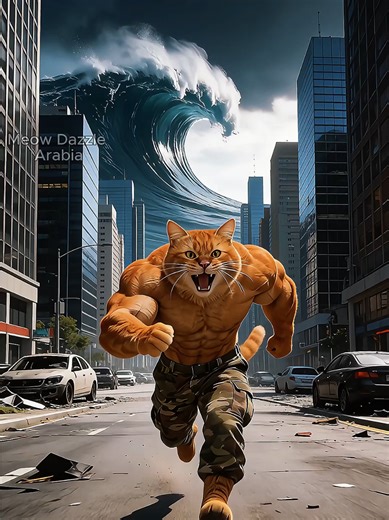 قط مياو وحوت عملاق: قصة مذهلة ستذهلك