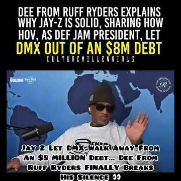 Jay Z Let DMX Walk Away From An $8 MILLION Debt… Dee From Ruff Ryders FINALLY Breaks His Silence 👀