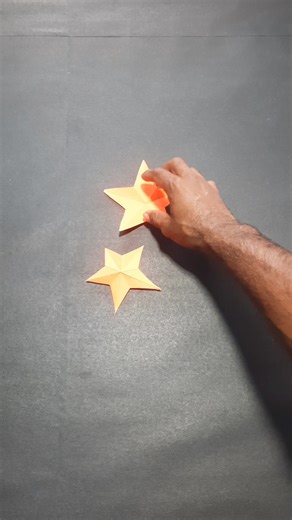 How To Make A Easy Paper Star ⭐ #ytshorts # viral