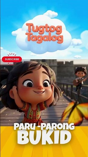 🌼🦋Paro Parong Bukid (Female)–Tagalog Nursery Rhyme 🎶 |Kids Song 👶 #preschoolsongs #childrenssongs