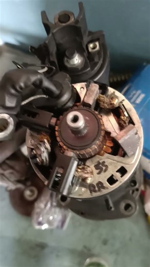 Staring complaint?🔧🚛💥How to repair SELF STARTER of Commercial vehicle! #automobile #youtubeshorts