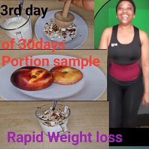 Weight loss portion sample: 30days meal plan day 3. | Trendy Grandma