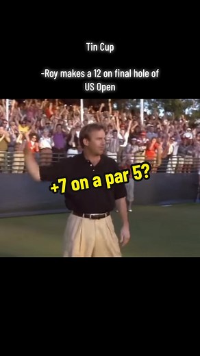 Roy knew how to move it 🤟⛳️👌👍🏌️⛳️🤔💧👇 One of the most iconic golf movie scenes. Nothing like emptying the bag like a real life John Daly 😆👌🥃 Share this with someone who loves this movie #tincup #kevincostner #breaking80 #usopen
