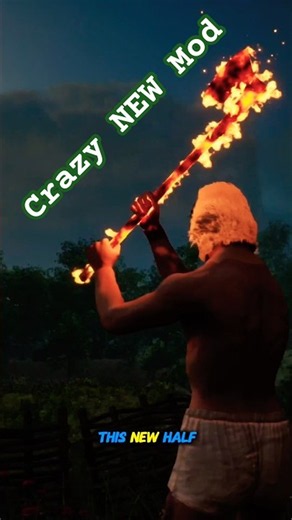 New Half Sword Mod Sets Any Weapon on Fire