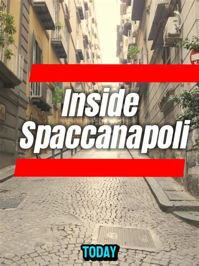 Naples isn't just a city. It’s a vibe. 🤯🇮🇹 Inside Spaccanapoli: The craziest and most beautiful street in Europe. Wait for the giant mural at the end! 🎨👀 #Naples #ItalyTravel #Spaccanapoli #TravelBucketList #visitnaples