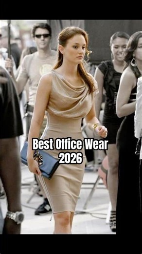 Knee length short Dresses Officeweare😍#iconicoutfits #officestyle #officewear #officiallook #viral