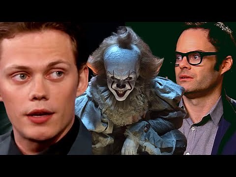 'IT' BILL SKARSGÅRD (FREAKS OUT) BILL HADER In 'IT: Chapter Two'' movie (2019)