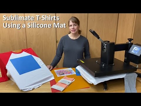 Dyepress Sublimation: Using a Silicone Mat with T-Shirts