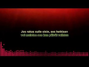 Jos rakas sulle oisin