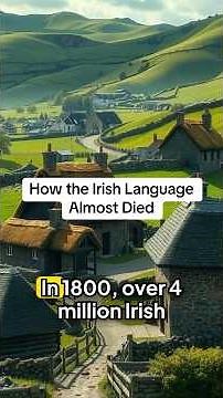 How the Irish Language Almost Died ☘️