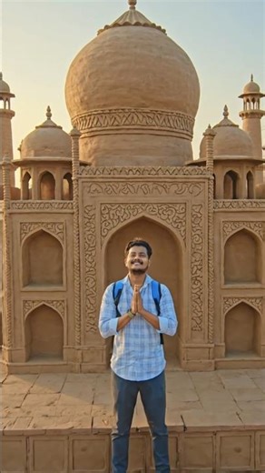 Making a 6FT Taj Mahal From Mud With My Hands | Unbelievable Result