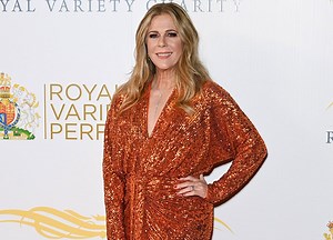 PICS: Rita Wilson Gives A Masterclass In Sequins On The Red Carpet