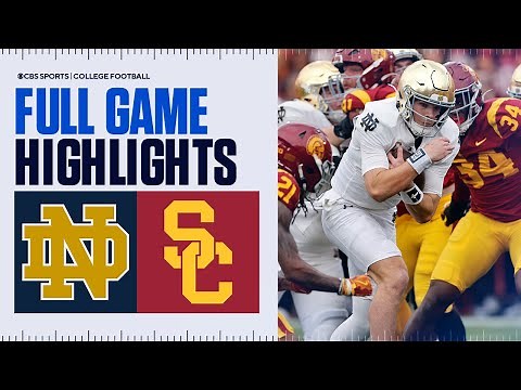 No. 5 Notre Dame vs. USC: FULL GAME HIGHLIGHTS | Big Ten on CBS