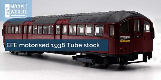 EFE motorised 1938 Tube stock for OO gauge