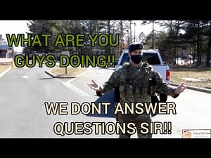 CAMERA CAUSE SECURITY THREAT AT MILITARY BASE/COPS SCATTER W/MASS ACCOUNTABILITY