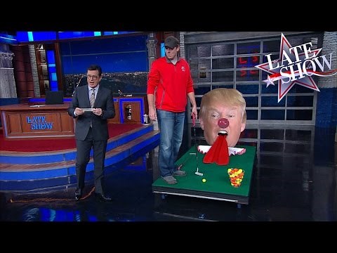 A Heckler Interrupts Stephen Colbert's Monologue